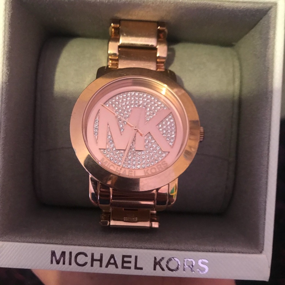 Rose Gold Michael Kors Watch